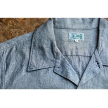 他の写真2: JELADO2024M/S 撚り杢メカニック半袖シャツ 今季新色ホワイトペッパー「Mechanic Shirt」