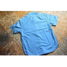 他の写真3: JELADO2023M/S アメカジ王道のインディゴ半袖シャンブレーシャツ「Work Shirt」