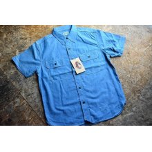 他の写真1: JELADO2023M/S アメカジ王道のインディゴ半袖シャンブレーシャツ「Work Shirt」