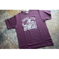 WAREHOUSE2024MS 4601プリントTシャツ「EMPIRE CITY」柄