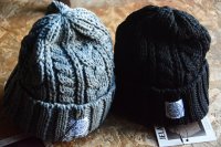 ジェラード2024AW ウールケーブル編みワッチキャップ「Wool Cable Watch Cap」