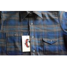 他の写真2: JELADO2024AW ウールコットンダークチェックスモーカーシャツ「Smoker Shirt」