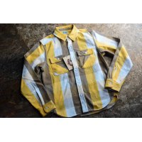 ジェラード2024AW ユニオンワーカーシャツ（ショート丈）グレインマスタード色「Union Worker Shirt」