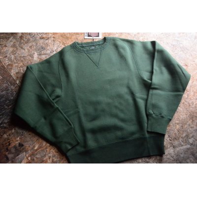 画像1: ジェラード2025SS フリーダムスリーブスウェット グラスグリーン色「Champs Sweat Shirt Plain」