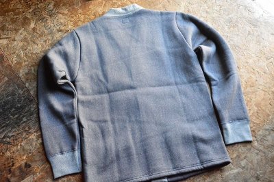 画像3: ジェラードJELADO 吊り編みごま塩スウェットカーディガン「Engineers Fleece」