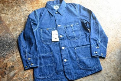 画像1: JELADO2024SS LAST RESORT 青タグカバーオールジャケット「Coverall」