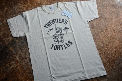 画像1: WAREHOUSEウエアハウス2024SS セコハンプリントTシャツ「TURTLES」