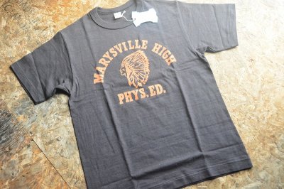 画像2: WAREHOUSEウエアハウス2024SS 4601プリントTシャツ「MARYSVILLE HIGH」