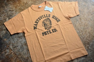 画像3: WAREHOUSEウエアハウス2024SS 4601プリントTシャツ「MARYSVILLE HIGH」