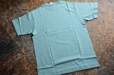 画像2: ウエアハウス2024SS 88/12杢クルーネックプリントTシャツ「GENEVA」