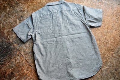 画像3: JELADO2024M/S 撚り杢メカニック半袖シャツ 今季新色ホワイトペッパー「Mechanic Shirt」