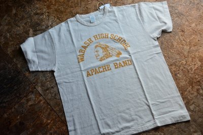 画像1: WAREHOUSEウエアハウス2024SS セコハンプリントTシャツ「APACHE BAND」柄