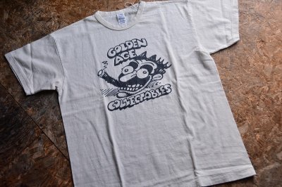 画像1: WAREHOUSEウエアハウス2024SS セコハンプリントTシャツ「GOLDEN AGE」柄