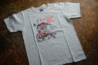 画像1: ジェラード2024MS 丸胴ボディプリントTシャツ「Hot Rod Tee」柄