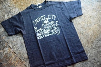 画像3: WAREHOUSE2024MS 4601プリントTシャツ「EMPIRE CITY」柄