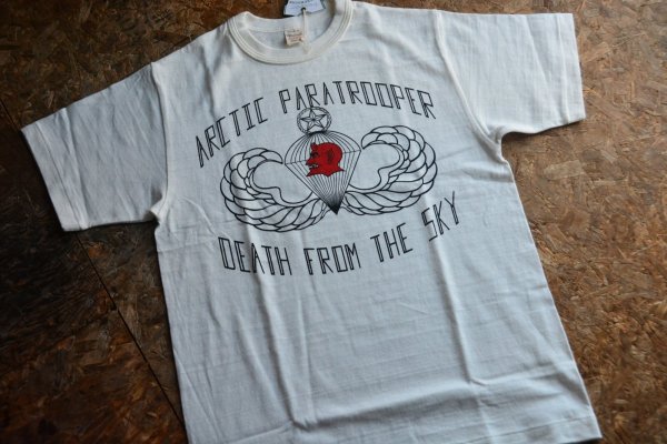 画像1: WAREHOUSE2024MS 4601プリントTシャツ「ARCTIC PARATROOPER」柄 (1)