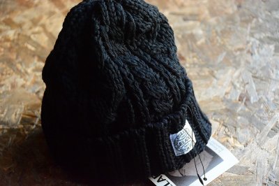 画像3: ジェラード2024AW ウールケーブル編みワッチキャップ「Wool Cable Watch Cap」