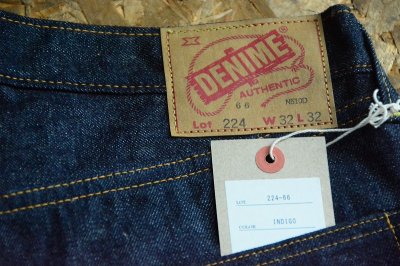 画像3: ウエアハウスby DENIME2024SS 「石川台」13.7oz GL3織機テーパード66デニム「66model」