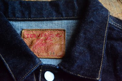 画像2: TCB jeans14.1ozファーストタイプ デニムジャケットＴバック「30's Jacket 」