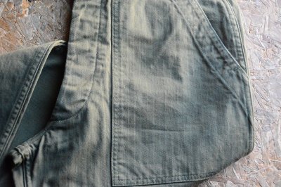 画像2: ジェラード2024AW スレン染色ヘリンボーンM-47ベイカーパンツ「CM47 HBT Baker Pants」