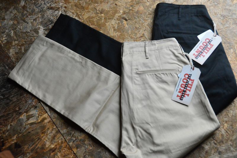 FULLCOUNT Tapered Chino Trousers