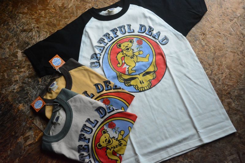 GRATEFUL DEAD グレイトフルデッド ラグラン ロンT Tシャツ - Tシャツ